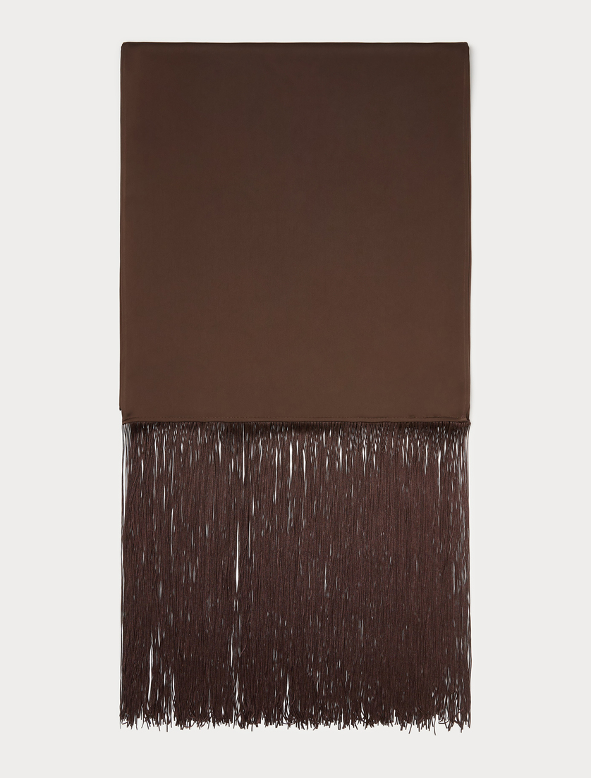 Étole en jersey - CACAO - Marina Rinaldi