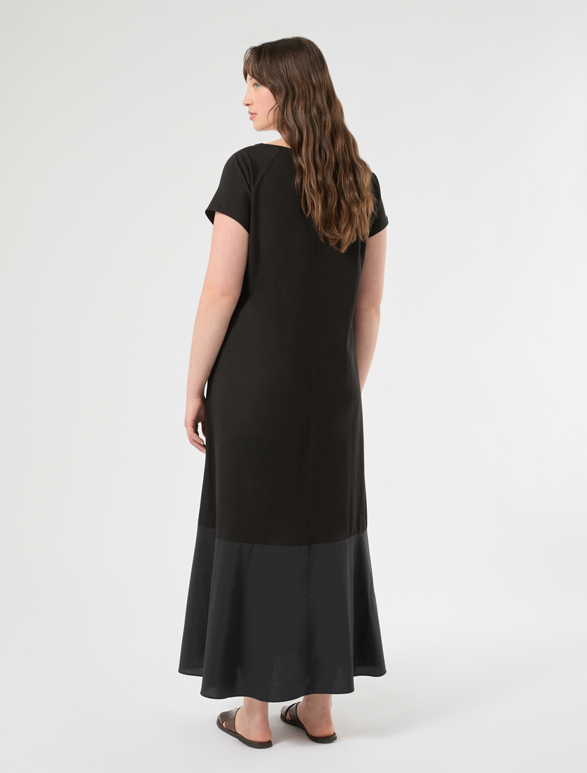 Abito in jersey - NERO - Marina Rinaldi - 4