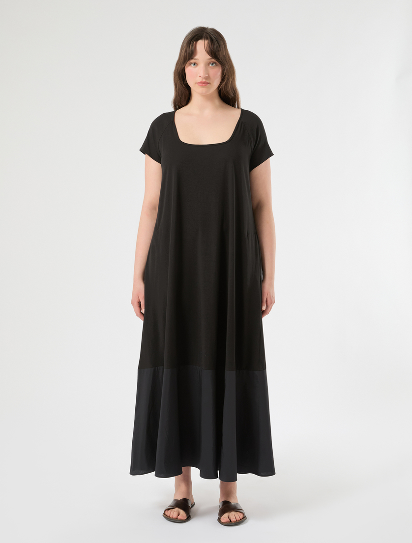 Abito in jersey - NERO - Marina Rinaldi - 3