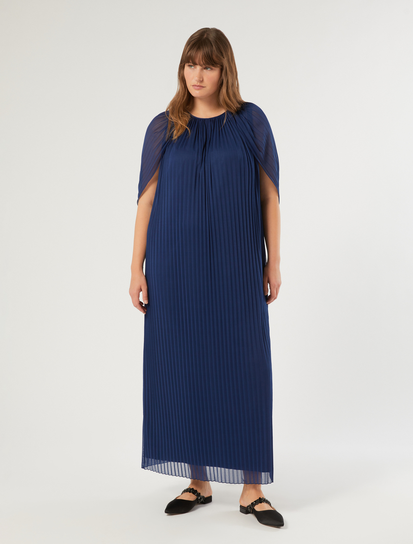 Pleated jersey dress - Marina Rinaldi