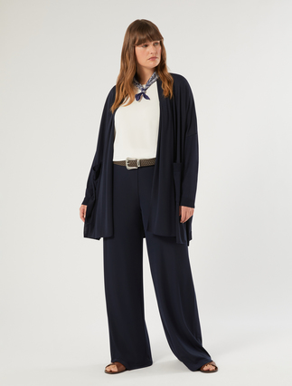 Jersey palazzo trousers - Marina Rinaldi