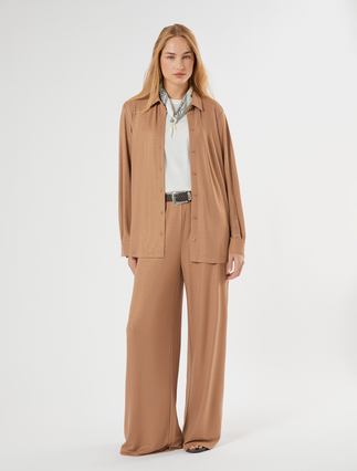 Jersey palazzo trousers - Marina Rinaldi