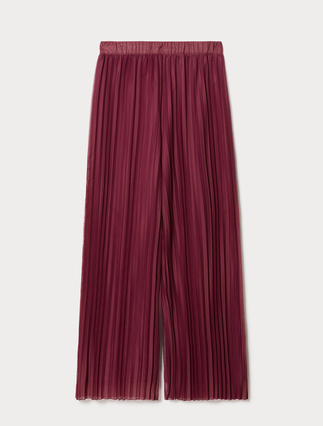 Pleated jersey trousers - Marina Rinaldi