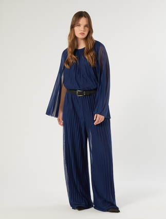 Pleated jersey trousers - Marina Rinaldi