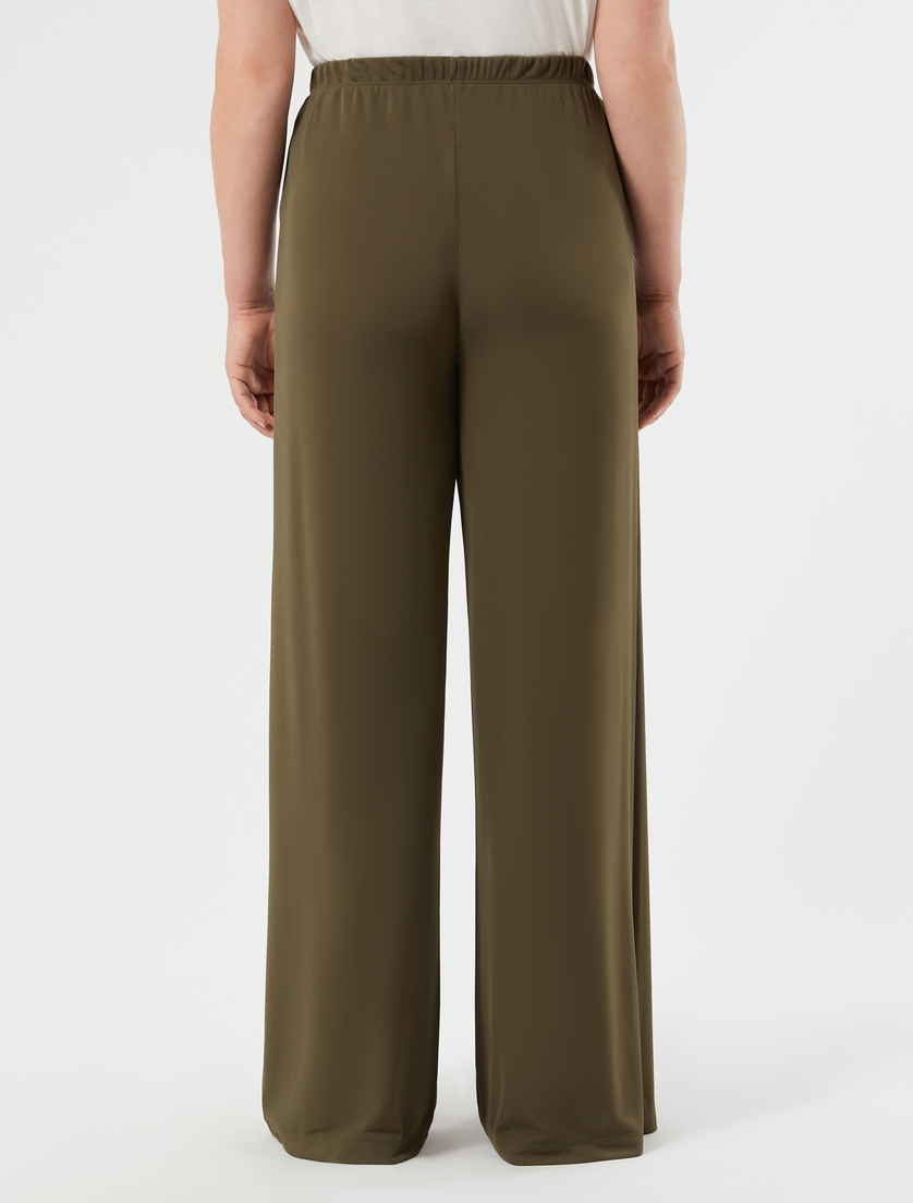 Hose aus Jersey - KHAKI - Marina Rinaldi - 4