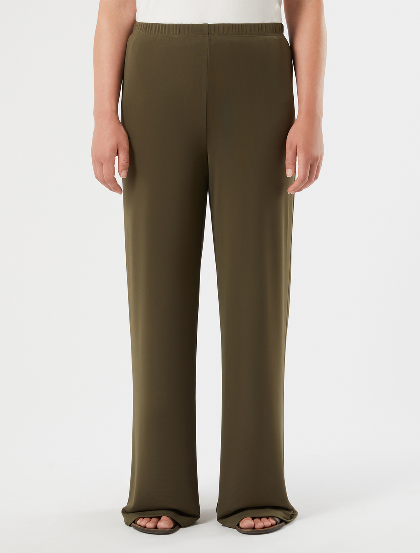 Hose aus Jersey - KHAKI - Marina Rinaldi - 3