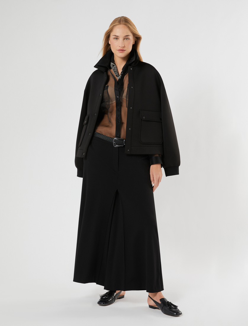 Wide-fit jersey trousers - Marina Rinaldi