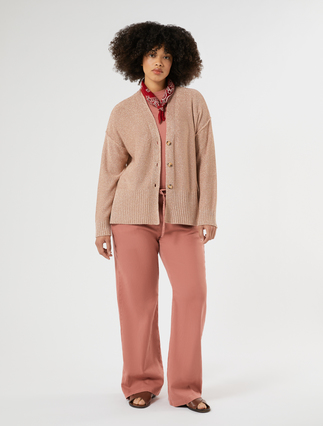 Jersey fleece trousers - Marina Rinaldi