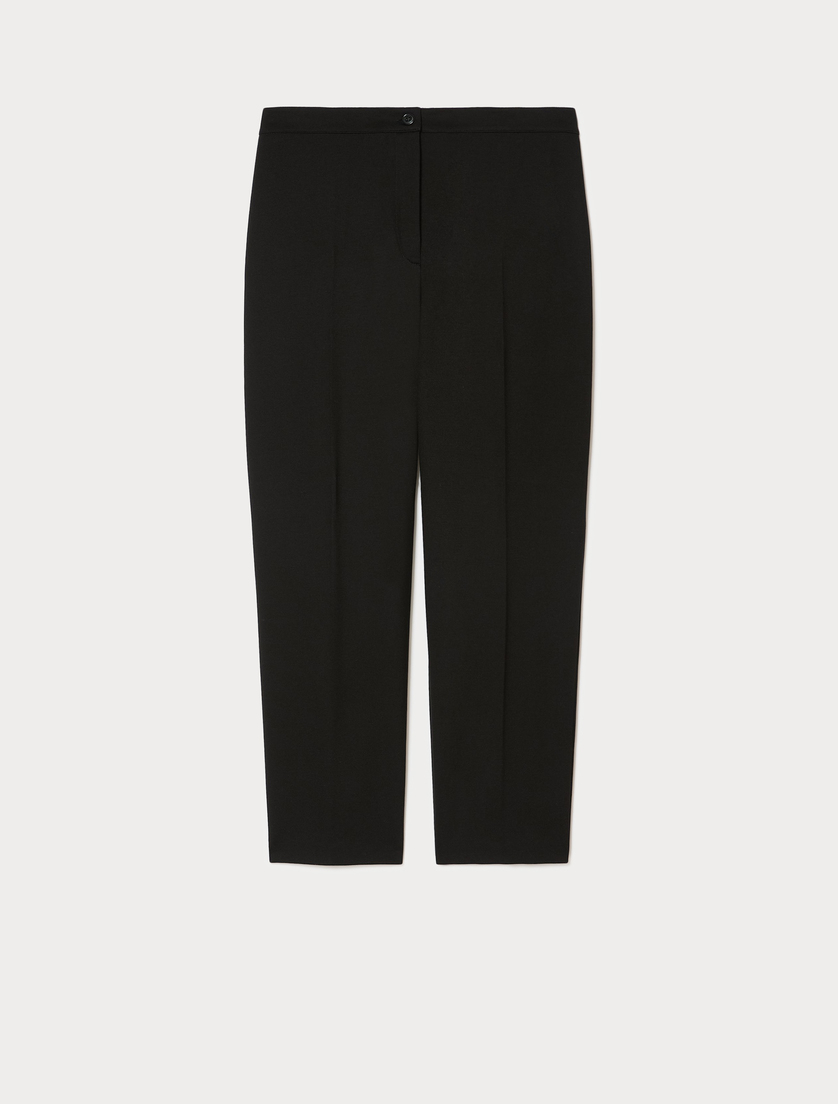 Pantaloni slim in jersey - NERO - Marina Rinaldi