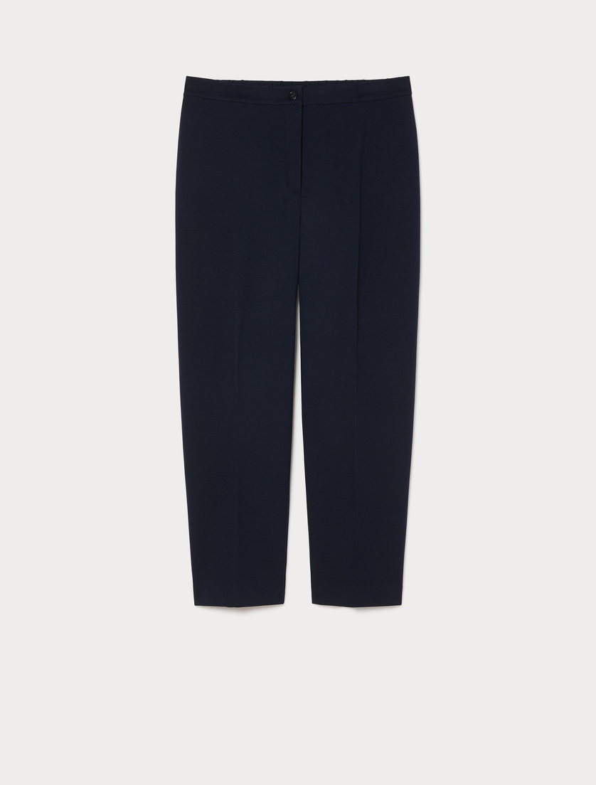 Pantaloni slim in jersey - BLU NOTTE - Marina Rinaldi