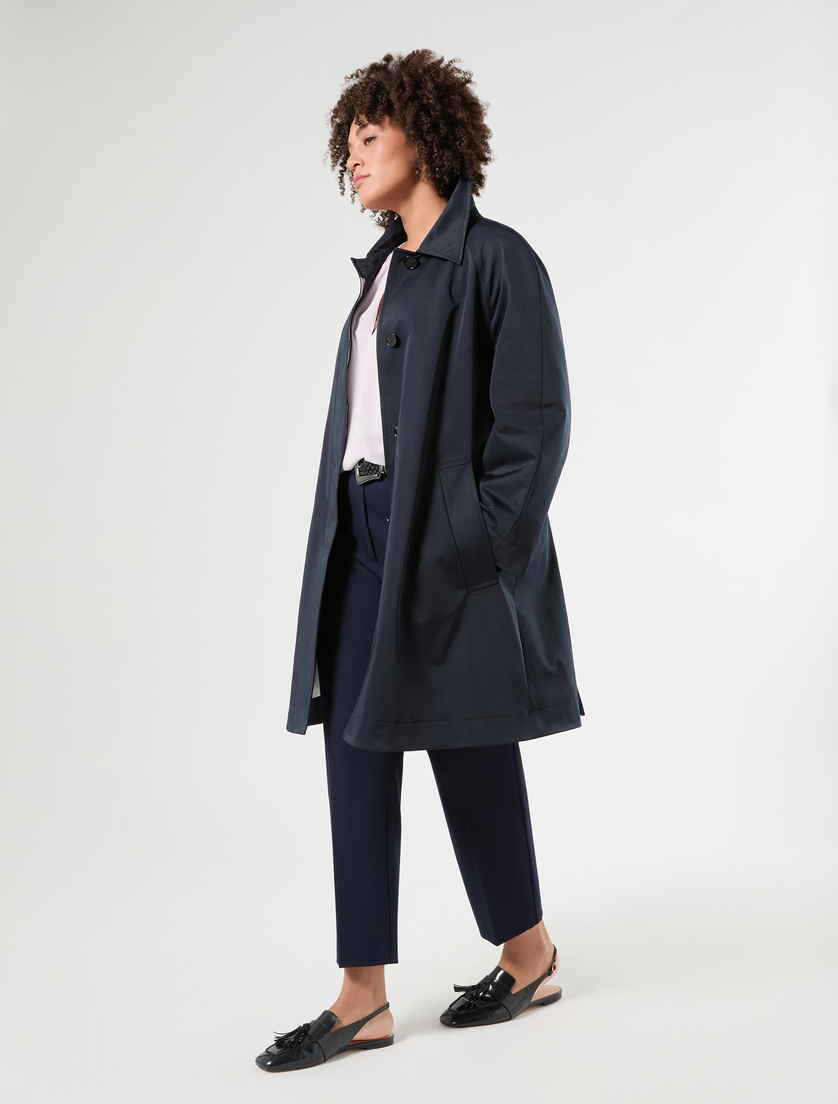 Pantaloni slim in jersey - BLU NOTTE - Marina Rinaldi - 2