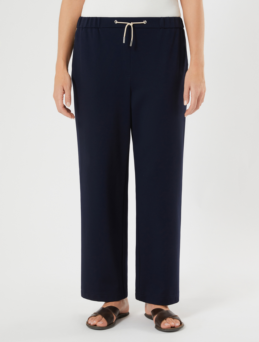 Jersey joggers - MIDNIGHTBLUE - Marina Rinaldi - 3