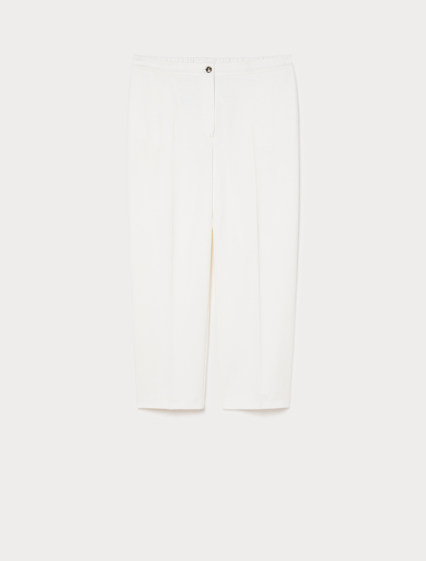 Pantaloni in jersey - BIANCO - Marina Rinaldi