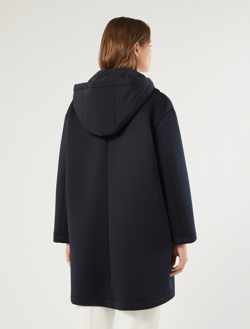Cappotto in scuba tecnico - BLU NOTTE - Marina Rinaldi - 3