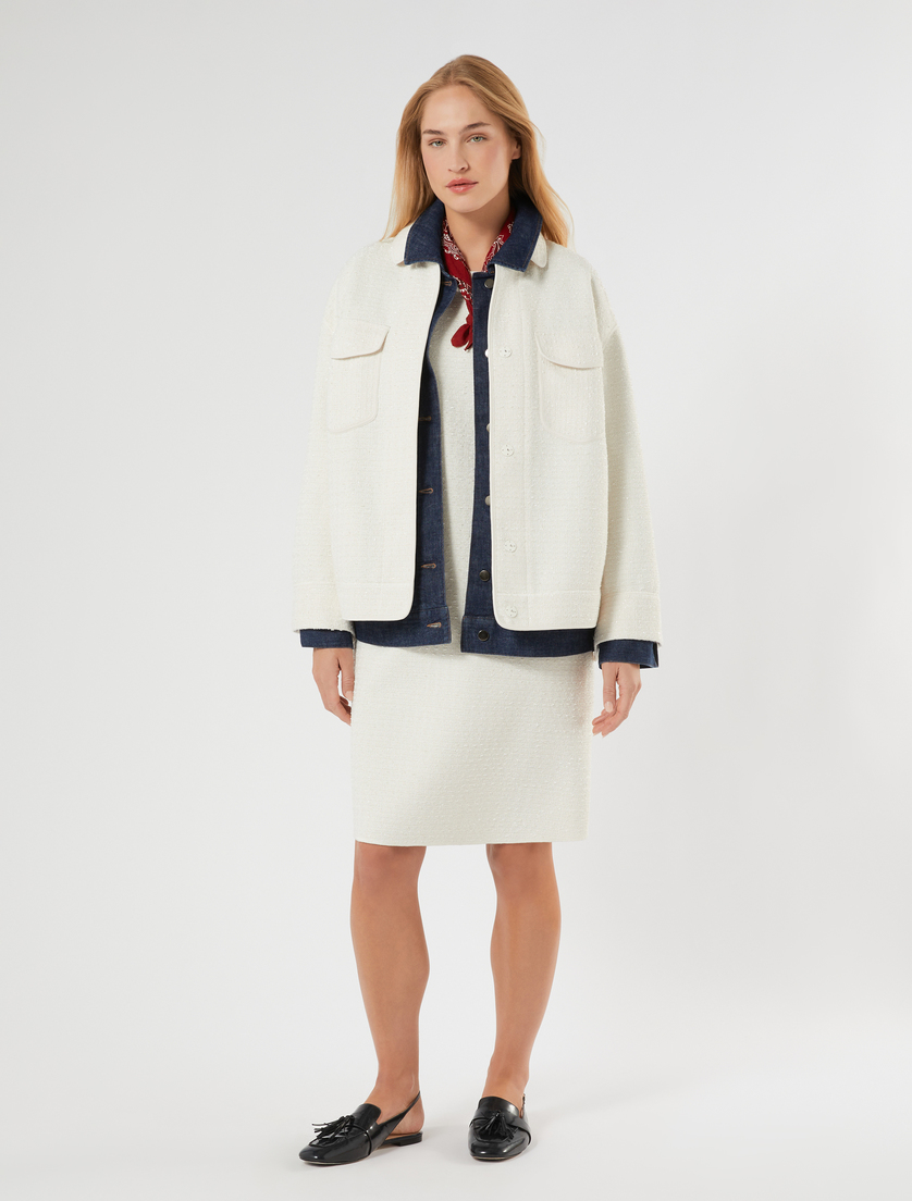 Bonded jersey jacket - Marina Rinaldi