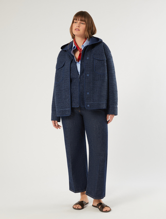 Bonded jersey jacket - Marina Rinaldi