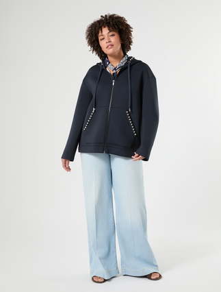 Felpa in jersey scuba - Marina Rinaldi