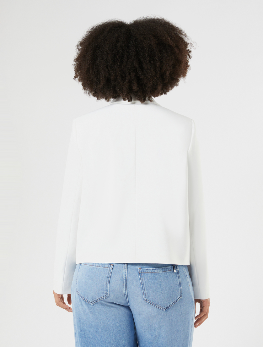 Caban in jersey - BIANCO - Marina Rinaldi - 4