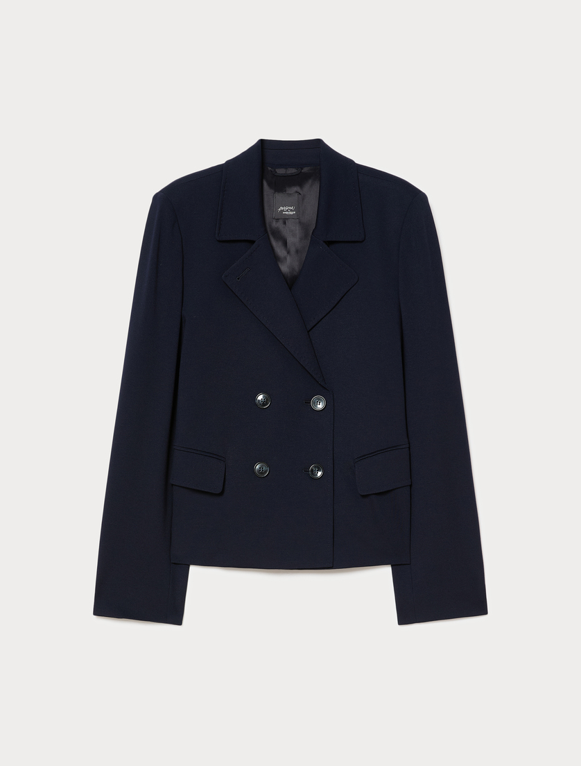 Caban in jersey - BLU NOTTE - Marina Rinaldi