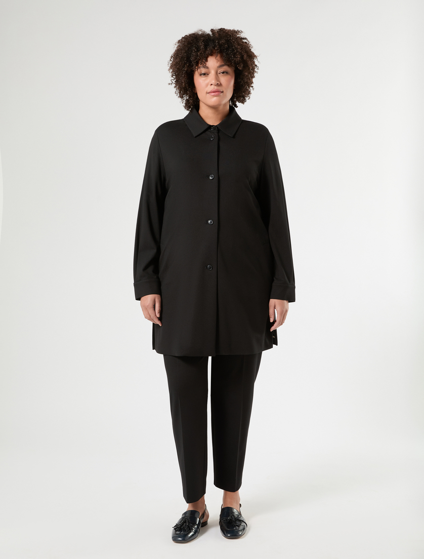 Camicia in jersey - NERO - Marina Rinaldi - 3