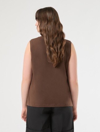 Cotton jersey top - COCOA - Marina Rinaldi - 4