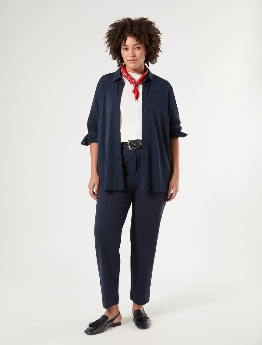 Camicia in jersey fluido - Marina Rinaldi