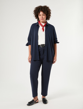 Camicia in jersey fluido - Marina Rinaldi