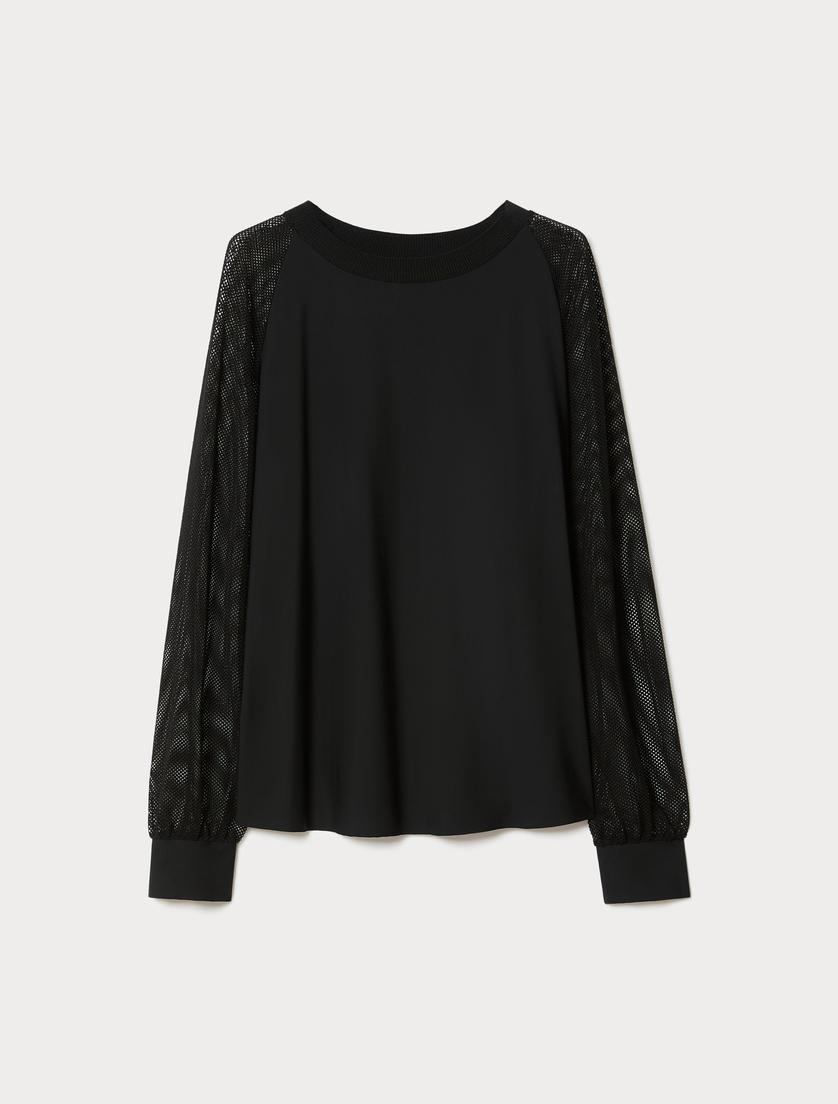T-shirt en jersey - NOIR - Marina Rinaldi