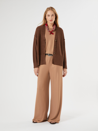 T-shirt in fluid stretch jersey fabric - Marina Rinaldi