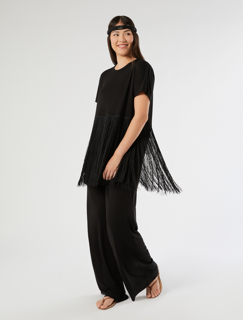 T-shirt in jersey interlock - Marina Rinaldi