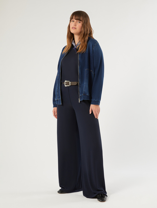 T-shirt in jersey fluido e maglia - Marina Rinaldi