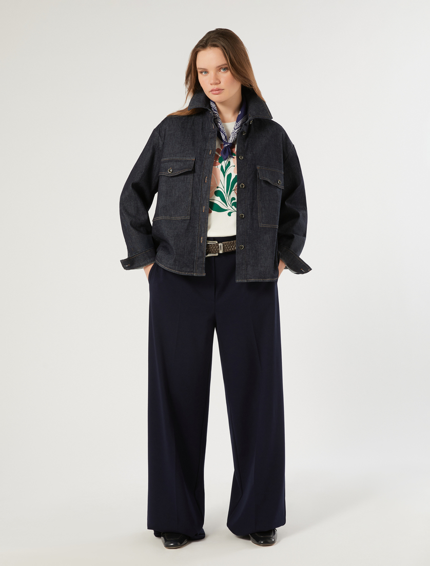 T-shirt in jersey con stampa - Marina Rinaldi