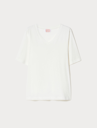 T-shirt in cotone - Marina Rinaldi