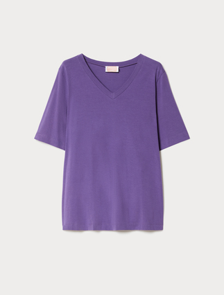 T-shirt in cotone - Marina Rinaldi