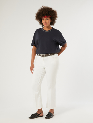 T-shirt in jersey - Marina Rinaldi