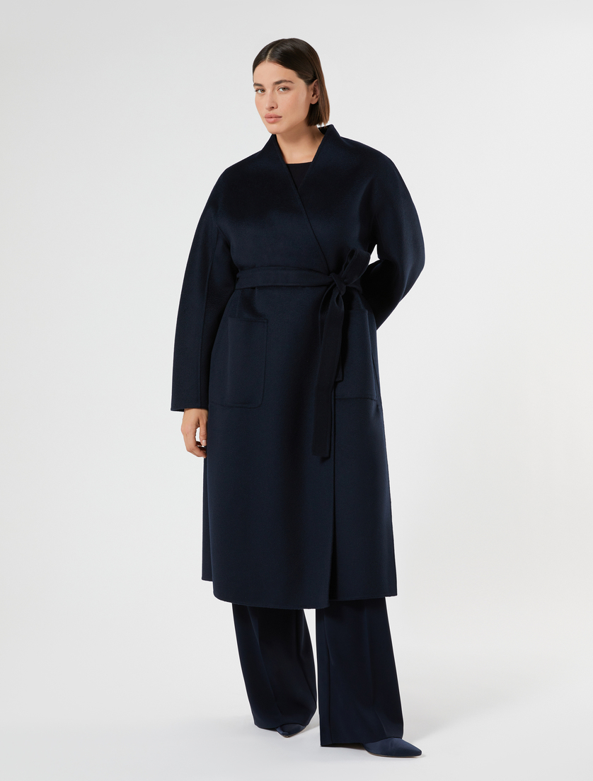 Double-sided pure wool coat - MIDNIGHTBLUE - Marina Rinaldi - 2