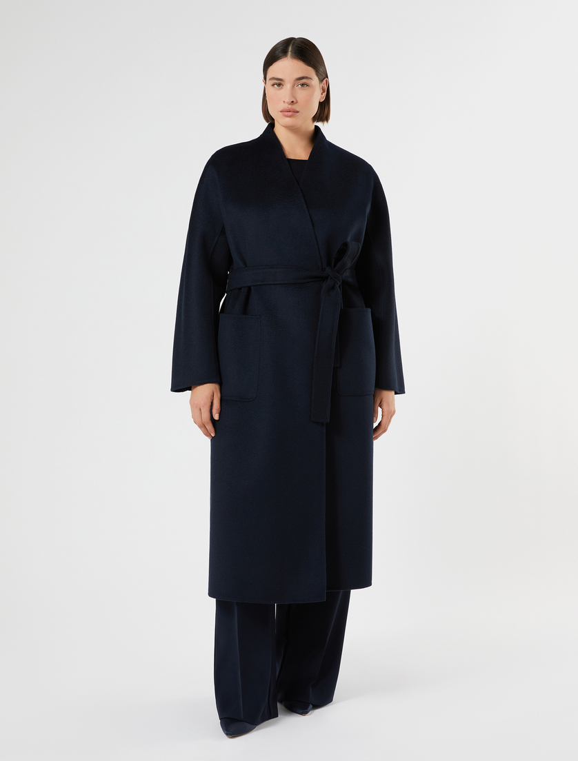 Double-sided pure wool coat - MIDNIGHTBLUE - Marina Rinaldi - 3