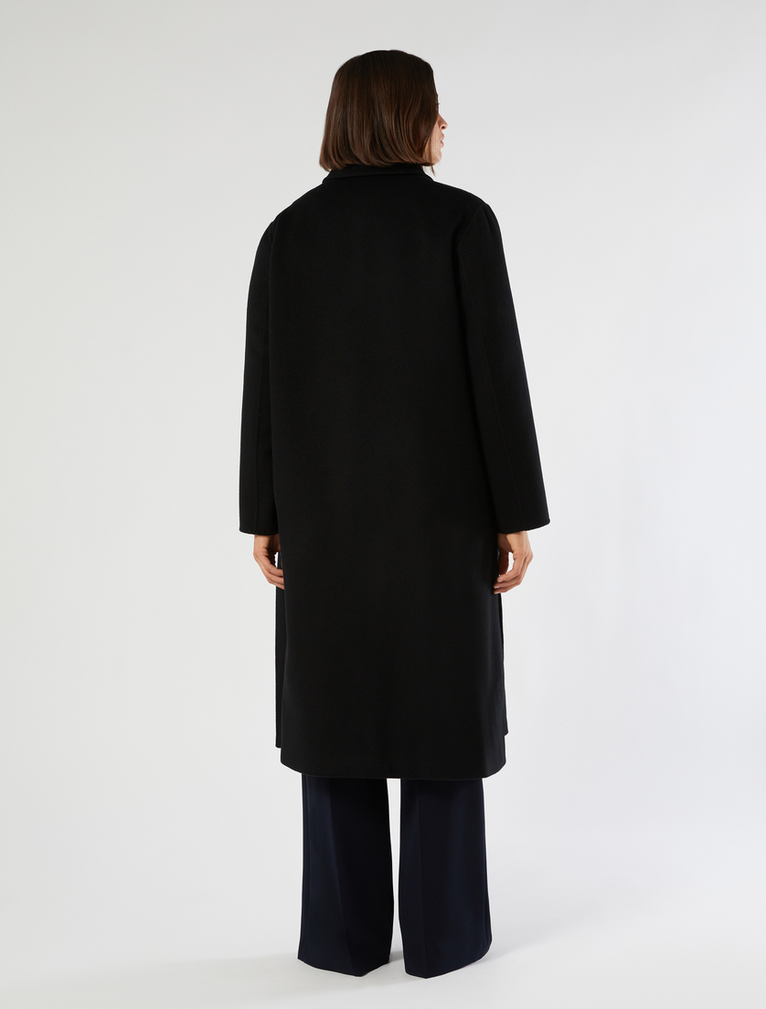 Double-faced wool coat - BLACK - Marina Rinaldi - 4