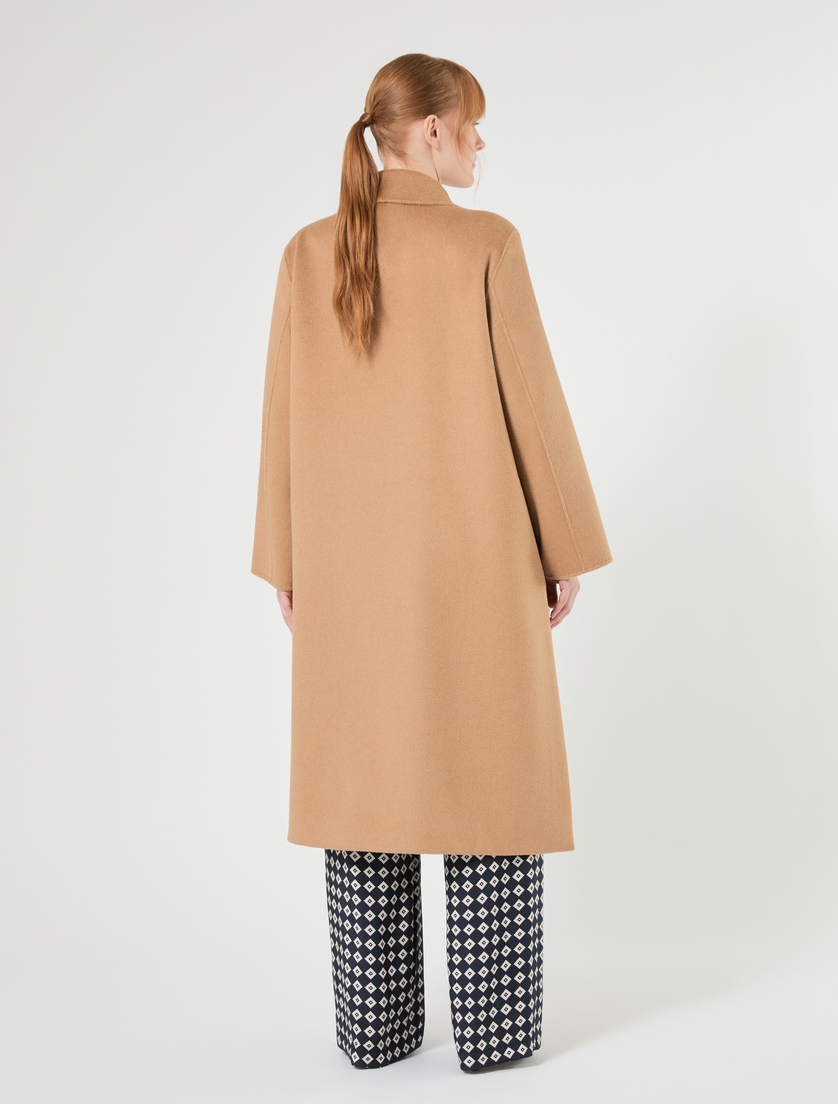 Mantel aus doppeltem Wollgewebe - KAMEL - Marina Rinaldi - 4