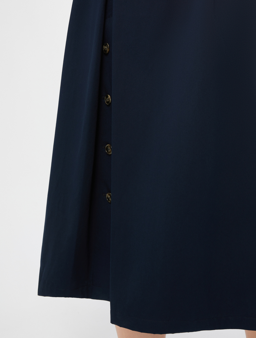 Trench in gabardina di cotone - BLU NOTTE - Marina Rinaldi - 6