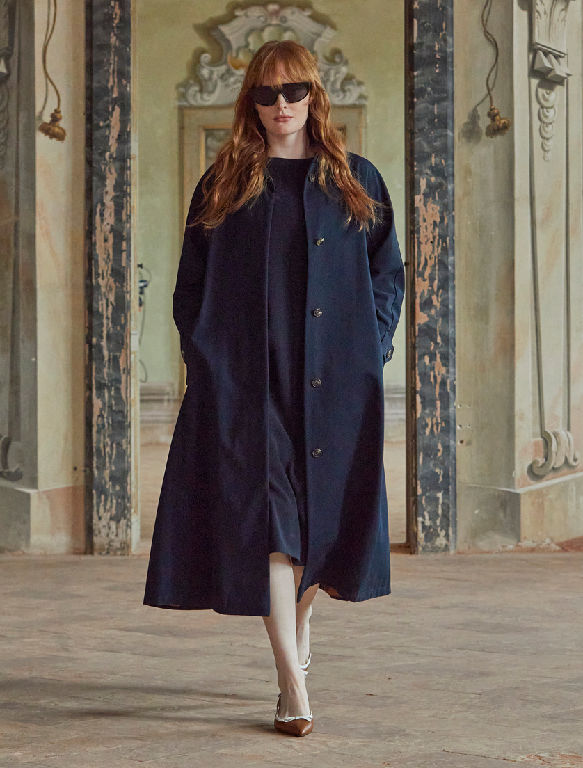 Trenchcoat aus Baumwollgabardine - Marina Rinaldi