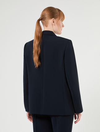 Cady blazer jacket - MIDNIGHTBLUE - Marina Rinaldi - 4