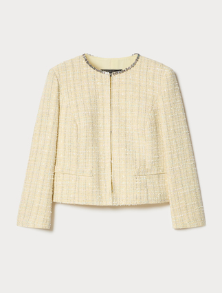 Embroidered yarn-dyed jacket - Marina Rinaldi