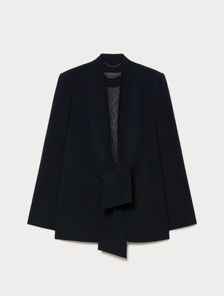 Knot-detail cady jacket - Marina Rinaldi