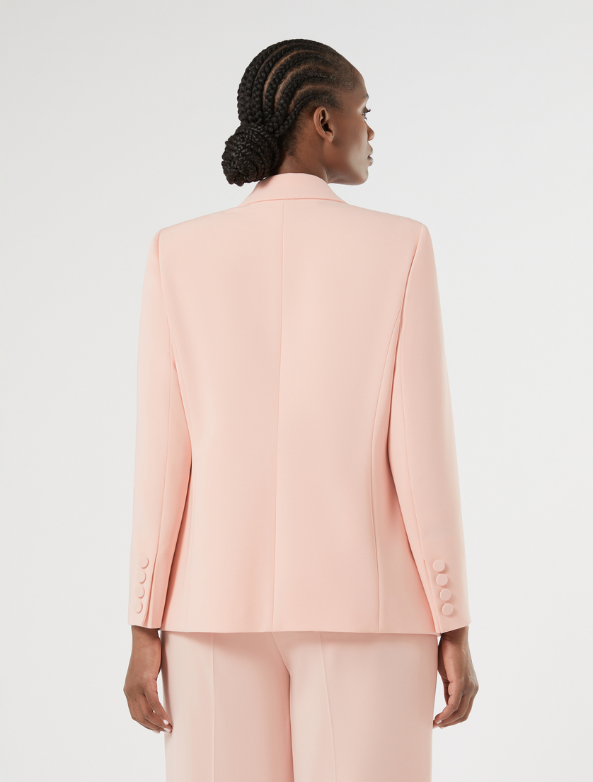 Blazerjacke aus Cady mit Blumen - ROSA - Marina Rinaldi - 4