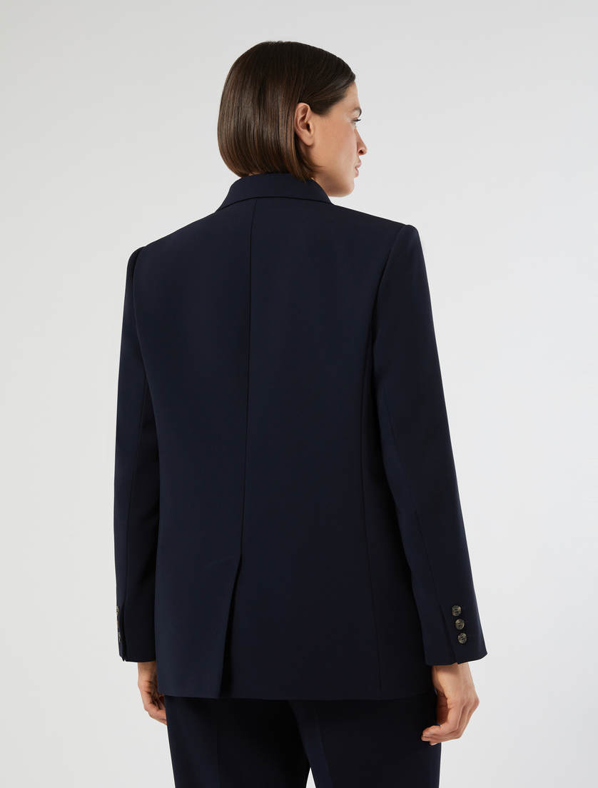 Cady blazer jacket - MIDNIGHTBLUE - Marina Rinaldi - 4