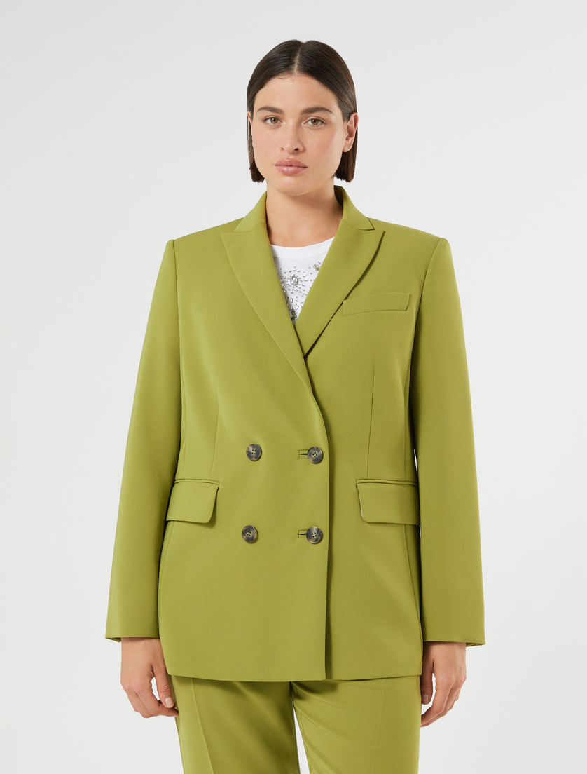 Cady blazer jacket - OLIVE GREEN - Marina Rinaldi - 3