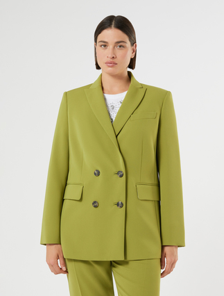 Veste blazer en cady - VERT OLIVE