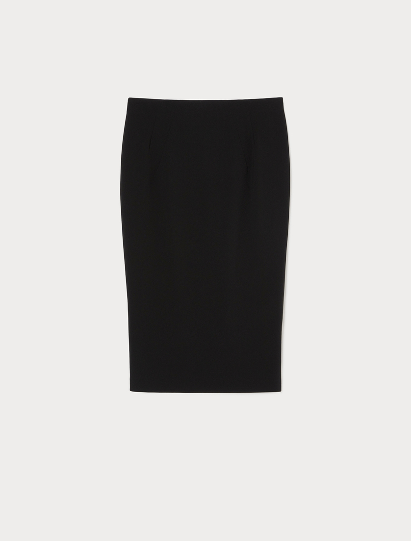 Triacetate cady skirt - BLACK - Marina Rinaldi