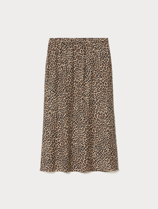 Rock aus Leinen und Baumwolle - Marina Rinaldi